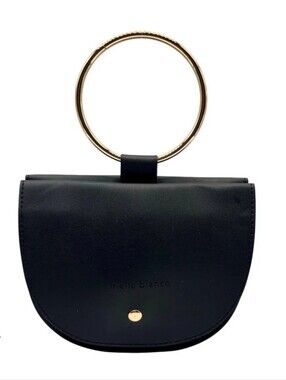 Melie Bianco, Felix Vegan Leather Crossbody Bag, Black
